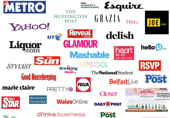 Examples of PR achieved by companies I have worked with